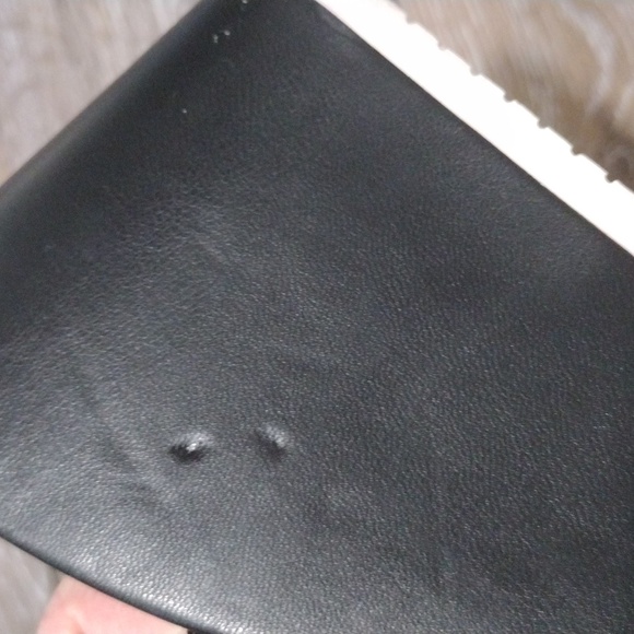 Calvin Klein black and white mesh open toe wedges. Size 10 - Picture 8 of 12